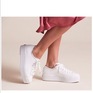Keds Triple Up Leather Sneakers